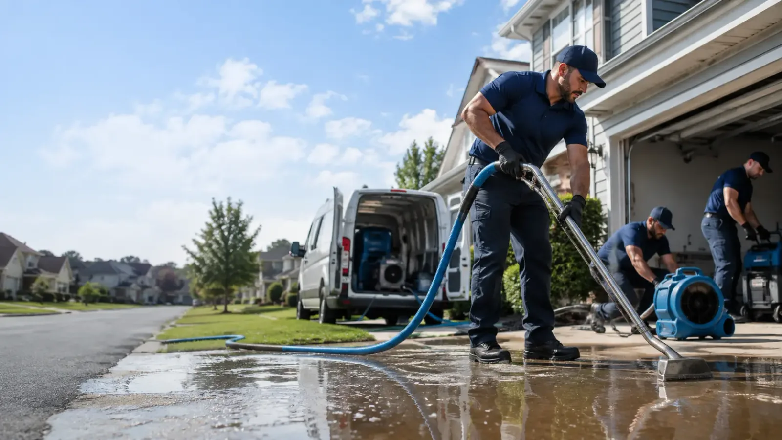 Flood Damage Restoration in Flower Mound, TX